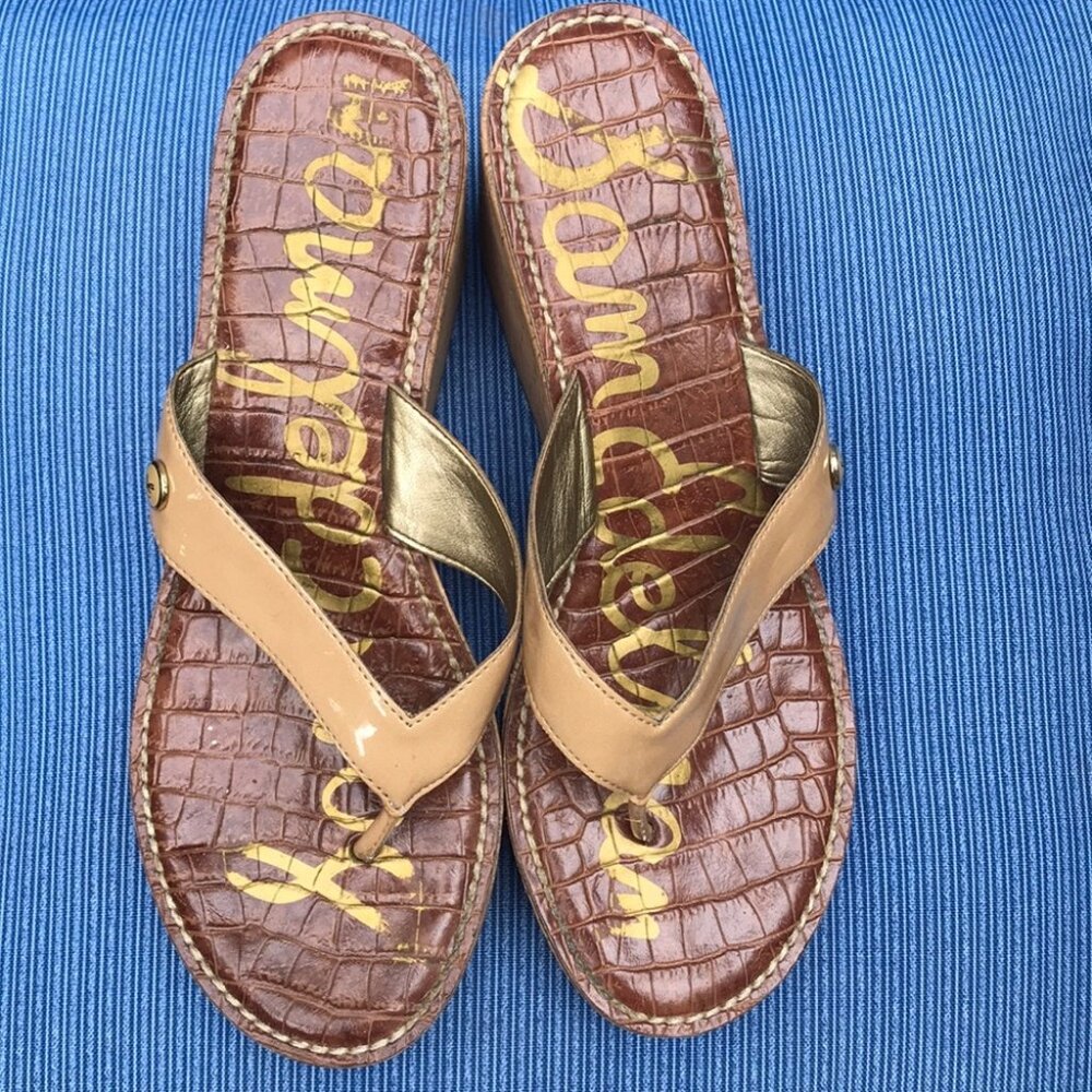 Sam Edelman Cork Platform Sandal